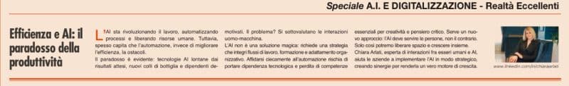 La trappola dell'AI? Essere più produttivi